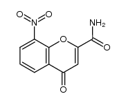 8-nitro-4-oxo-4H-1-benzopyran-2-carboxamide