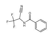 N-Benzoyl-3,3,3-trifluoroalaninonitrile