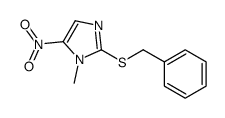 2-(benzylthio)-1-methyl-5-nitro-1H-imidazole