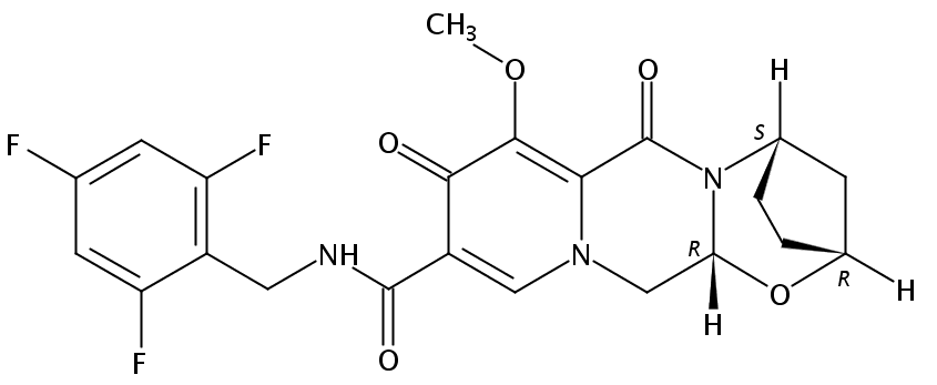 (2R,5S,13AR)-8-甲氧基-7,9-二氧代-N-(2, 4, 6-三氟苄基)-2,3,4,5,7,9,13,13A-八氢-2,5-甲桥吡啶并[1',2':4,5]吡嗪并[2,1-B][1,3] 氧氮杂环庚烷-10-甲酰胺