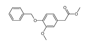 methyl 4-benzyloxy-3-methoxyphenylethanoate