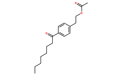 乙酸-[2-(4-辛酰基苯基)]乙酯对照品(标准品) | 162358-03-4