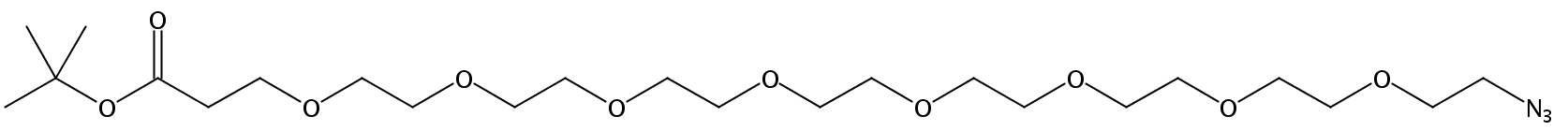 叠氮八聚乙二醇丙酸叔丁酯