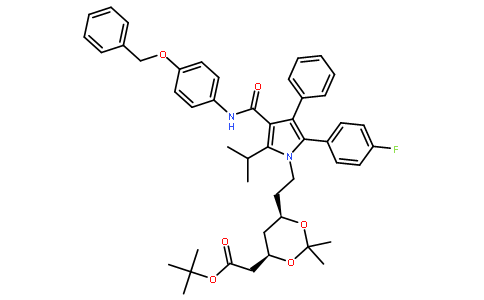 4-苄氧基阿托伐他汀缩丙酮叔-丁酯