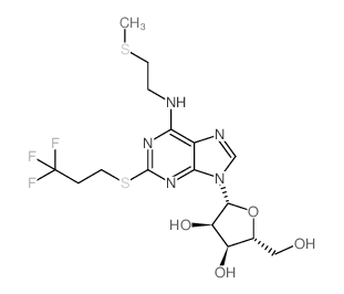 N-[2-(甲硫基)乙基]-2-[(3,3,3-三氟丙基)硫基]腺苷