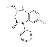 7-chloro-2-methoxy-5-phenyl-3H-1,4-benzodiazepine 4-oxide