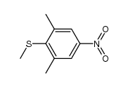2,6-dimethyl-4-nitrophenyl methyl sulphide