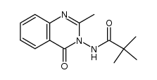 2-methyl-3-(pivaloylamino)-4(3H)-quinazolinone