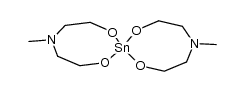 4,12-dimethyl-1,7,9,15-tetraoxa-4,12-diaza-8-stannaspiro[7.7]pentadecane