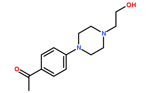 4’-(4-(2-羟基乙基)哌嗪-1-基l)苯乙酮
