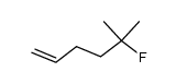 5-fluoro-5-methyl-1-hexene
