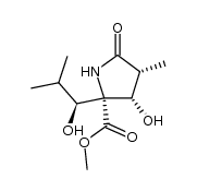 (2R,3R,4R,1'S)-(+)-3-hydroxy-2-(1-hydroxy-2-methyl-propyl)-4-methyl-5-oxo-pyrrolidine-2-carboxylic acid methyl ester