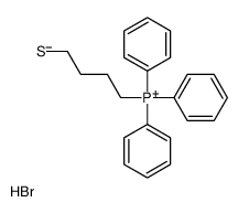 triphenyl(4-sulfanylbutyl)phosphanium,bromide