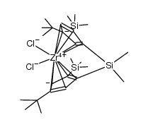 rac-[bis(2-trimethylsilyl-4-tert-butyl-η(5)-cyclopentadienyl)dimethylsilane]dichlorozirconium