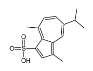 3,8-dimethyl-5-propan-2-ylazulene-1-sulfonic acid