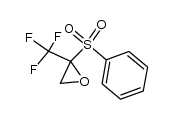 2-Trifluoromethyl-2-phenylsulfonyloxirane