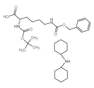 α-叔丁氧羰酰基氨基己酸苄基碳酰-L-赖氨酸二环己基胺
