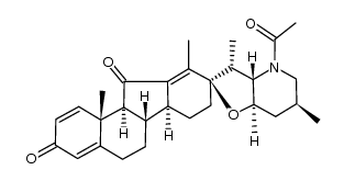 (23R)-28-acetyl-17,23-epoxy-veratra-1,4,12-triene-3,11-dione