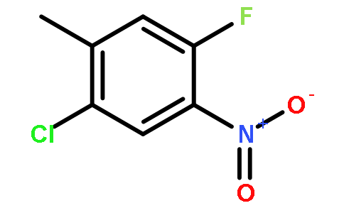 1-氯-4-氟-2-甲基-5-硝基苯