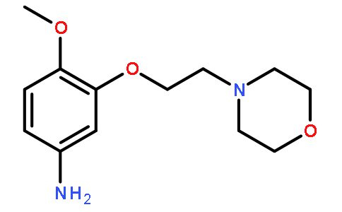 4-甲氧基-3-(2-吗啉乙氧基)苯胺