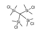 Tetrakis-(chlor-dimethyl-silyl)-methan