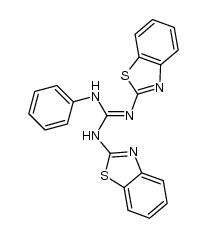 N-phenyl-N',N''-bis(benzothiazol-2-yl)guanidine