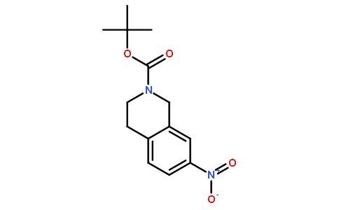 7-硝基-3,4-二氢异喹啉-2(1h)-羧酸叔丁酯