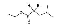 ethyl (S)-2-bromo-4-methylpentanoate
