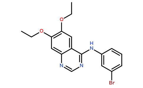4-[(3-溴苯基)氨基]-6,7-二乙氧基喹唑啉