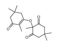 3-(1,4,4-Trimethyl-2,6-dioxo-cyclohexyloxy)-2,5,5-trimethylcyclohex-2-en-1-on