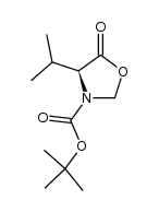 (4S)-N-tert-butyloxycarbonyl-4-isopropyl-1,3-oxazolidin-5-one