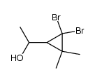1-(2,2-dibromo-3,3-dimethylcyclopropane)ethanol