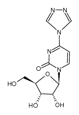 1-(β-D-ribofuranosyl)-4-(1,2,4-triazol-4-yl)pyrimidin-2-one