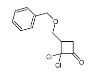 2,2-dichloro-3-(phenylmethoxymethyl)cyclobutan-1-one