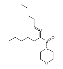 4-[(1-pentylhepta-1,2-dienyl)sulfinyl]morpholine