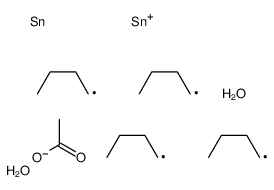 [acetyloxy(dibutyl)stannyl]oxy-dibutyltin,hydrate