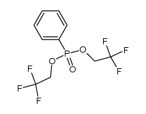 bis(2,2,2-trifluoroethyl) phenylphosphonate