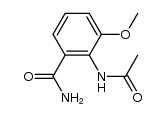 2-N-Acetylamino-3-methoxybenzamide