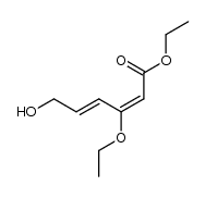 ethyl (2E,4E)-3-ethoxy-6-hydroxylhexa-2,4-dienoate