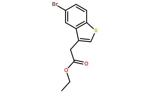 (5-溴苯并噻吩-3-基)乙酸乙酯