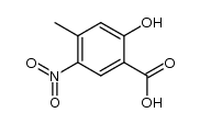 2-hydroxy-4-methyl-5-nitro-benzoic acid