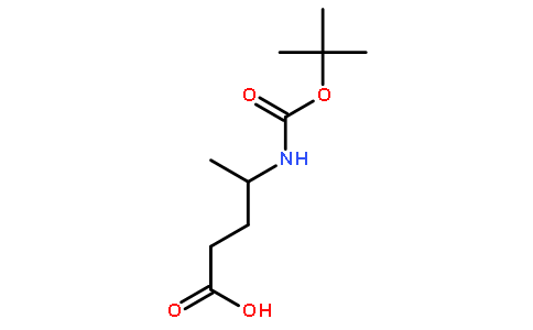 N-叔丁氧羰基-4-氨基戊酸