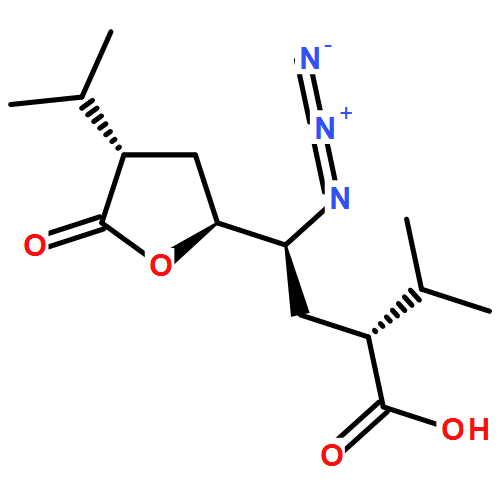 (αS,γS,2S,4S)-γ-叠氮四氢-α,4-双异丙基5-氧代-2-呋喃丁酸