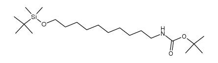 tert-butyl (10-((tert-butyldimethylsilyl)oxy)decyl)carbamate