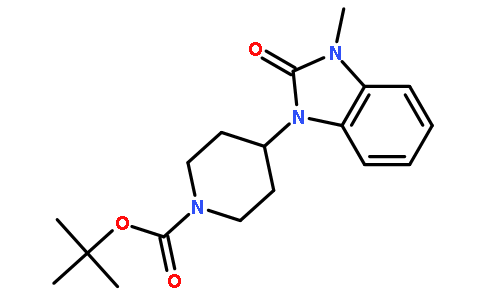 4-(3-甲基-2-氧代-2,3-二氢-苯并咪唑-1-基)-哌啶-1-羧酸叔丁酯