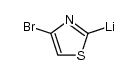 4-bromo-2-lithiothiazole