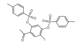 5'-iodo-2',4'-bis(tosyloxy)acetophenone
