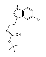 [2-(5-溴-1H-吲哚-3-基)-乙基]-氨基甲酸叔丁酯
