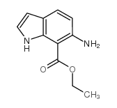 6-氨基-1H-吲哚-7-羧酸乙酯
