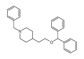 4-(2-benzhydryloxyethyl)-1-benzylpiperidine